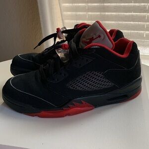 Jordan 5 Retro Low Alternate 90 Athletic Sneakers